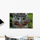 Native Totem Pole Sitka Wall Decal Design 1