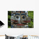 Native Totem Pole Sitka Wall Decal Design 1