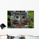 Native Totem Pole Sitka Wall Decal Design 1