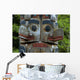 Native Totem Pole Sitka Wall Decal Design 1