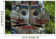 Native Totem Pole Sitka Wall Decal Design 1