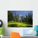 Single Totem Pole End Wall Decal