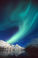 N Lights over Portage Wall Decal