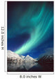 N Lights over Portage Wall Decal