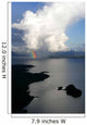 Rainbow Emerges from Thundercloud Wall Decal