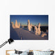 Scenic Sunrise Winter with Wall Decal