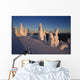 Scenic Sunrise Winter with Wall Decal