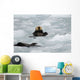 Sea Otters amongst Ice Wall Decal