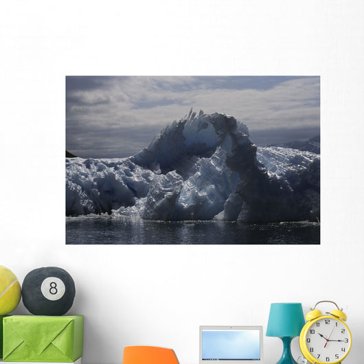 Iceberg Front Columbia Glacier Wall Decal