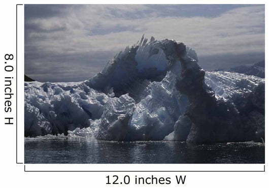 Iceberg Front Columbia Glacier Wall Decal