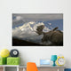 Bull Moose Walking toward Wall Decal