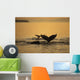 Composite Setting Sun Illuminates Wall Decal 2
