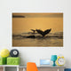 Composite Setting Sun Illuminates Wall Decal 2