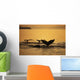 Composite Setting Sun Illuminates Wall Decal 1