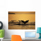 Composite Setting Sun Illuminates Wall Decal 1