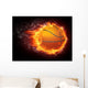 Basketball Ball Wall Mural