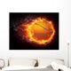 Basketball Ball Wall Mural