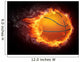 Basketball Ball Wall Mural