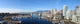vancouver panoramic Wall Mural