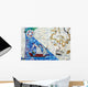 World Map Wall Mural