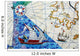 World Map Wall Mural