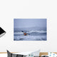 Man Kayak Surfing Winter Wall Decal Design 2