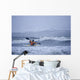Man Kayak Surfing Winter Wall Decal Design 2
