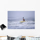 Man Kayak Surfing Winter Wall Decal Design 1