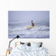 Man Kayak Surfing Winter Wall Decal Design 1