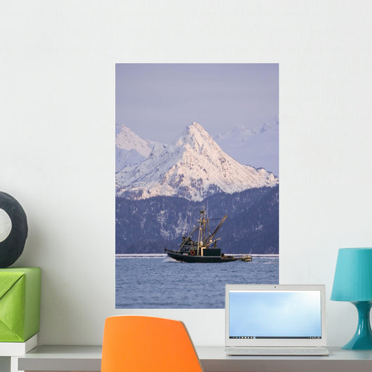 Commercial Fishing Boat Wall Decal