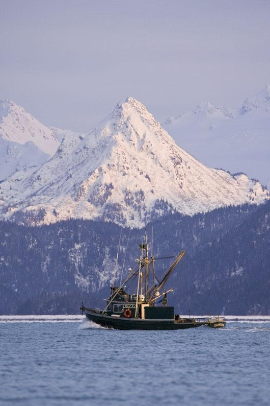 Commercial Fishing Boat Wall Decal
