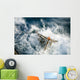 Baited Pot Crashes into Wall Decal