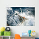 Baited Pot Crashes into Wall Decal