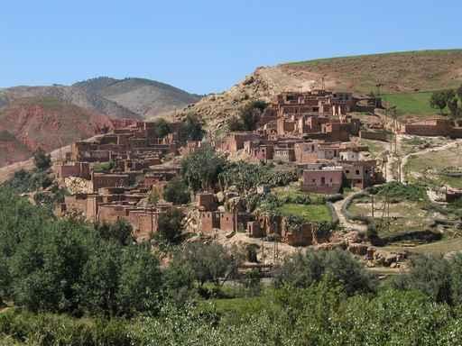 Morocco Road from Tizi Wall Decal