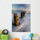 Surf Rushing around Old Wall Decal