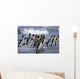 Group King Penguins Walking Wall Decal