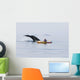 Humpback Whale Surfaces near Wall Decal Design 3
