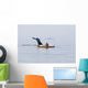 Humpback Whale Surfaces near Wall Decal Design 2