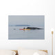 Humpback Whale Surfaces near Wall Decal Design 1