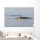 Humpback Whale Surfaces near Wall Decal Design 1