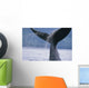 Up Humpback Whale Fluke Wall Decal