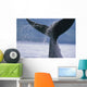 Up Humpback Whale Fluke Wall Decal