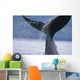 Up Humpback Whale Fluke Wall Decal