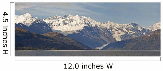 Ice Fields and Glacier Wall Decal