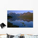 Chigmit Mtns Reflecting Wall Decal
