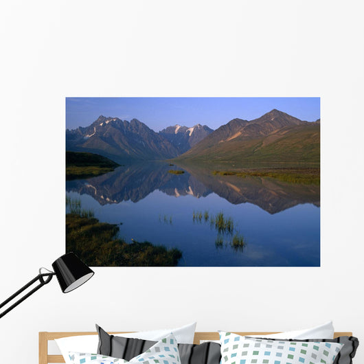 Chigmit Mtns Reflecting Wall Decal