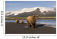 Grizzly Sow and Cubs Wall Decal