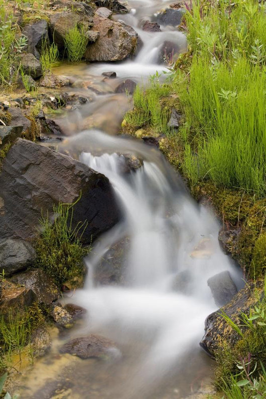 Up Small Stream Cascade Wall Decal