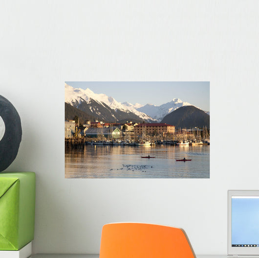 Kayakers Wall Decal
