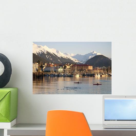 Kayakers Wall Decal